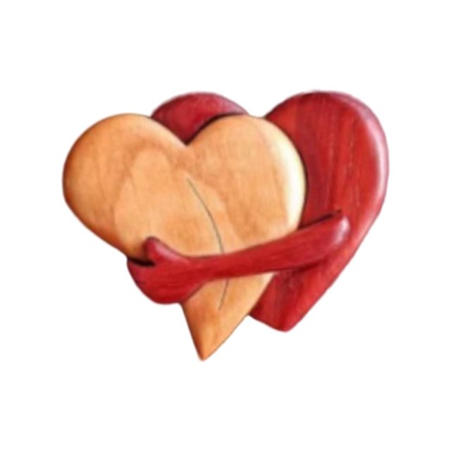 Adornos de amor para el día de San Valentín con forma de corazón Regalos para el día de San Valentín para un abrazo de mi corazón Después de corazones rojos