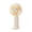 275#Beige, variant on Three Speed Rechargeable Handheld Desk Fan, lightweight easy-to-carry body, stable strong airflow output, low power energy saving fan for office bedroom travel daily ventilation use
