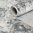 thumbnail image 6 of BNM Distressed Modern Indoor Area Rug, 3' x 5', Blue, 6 of 8