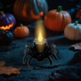 thumbnail image 2 of Kyusrd 12pcs Halloween Candle Lantern Small Tea Candle Pumpkin Candle Ghost Festival Halloween Candle Lantern Night Light, 2 of 6
