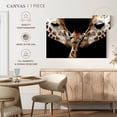 thumbnail image 5 of Elephant Stock Happy Giraffe Family Wall Art - Horizontal Canvas Wall Art - Living Room Wall Decor - Animal Canvas - Black And White Decor - 51" x 34", 5 of 8