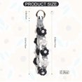 thumbnail image 3 of LAICAIW Boho Macrame Keychain Wristlet Keychain Weave Exquisite Keyring Holder Bracelet Handmade Wrist Lanyard for Women, 3 of 6