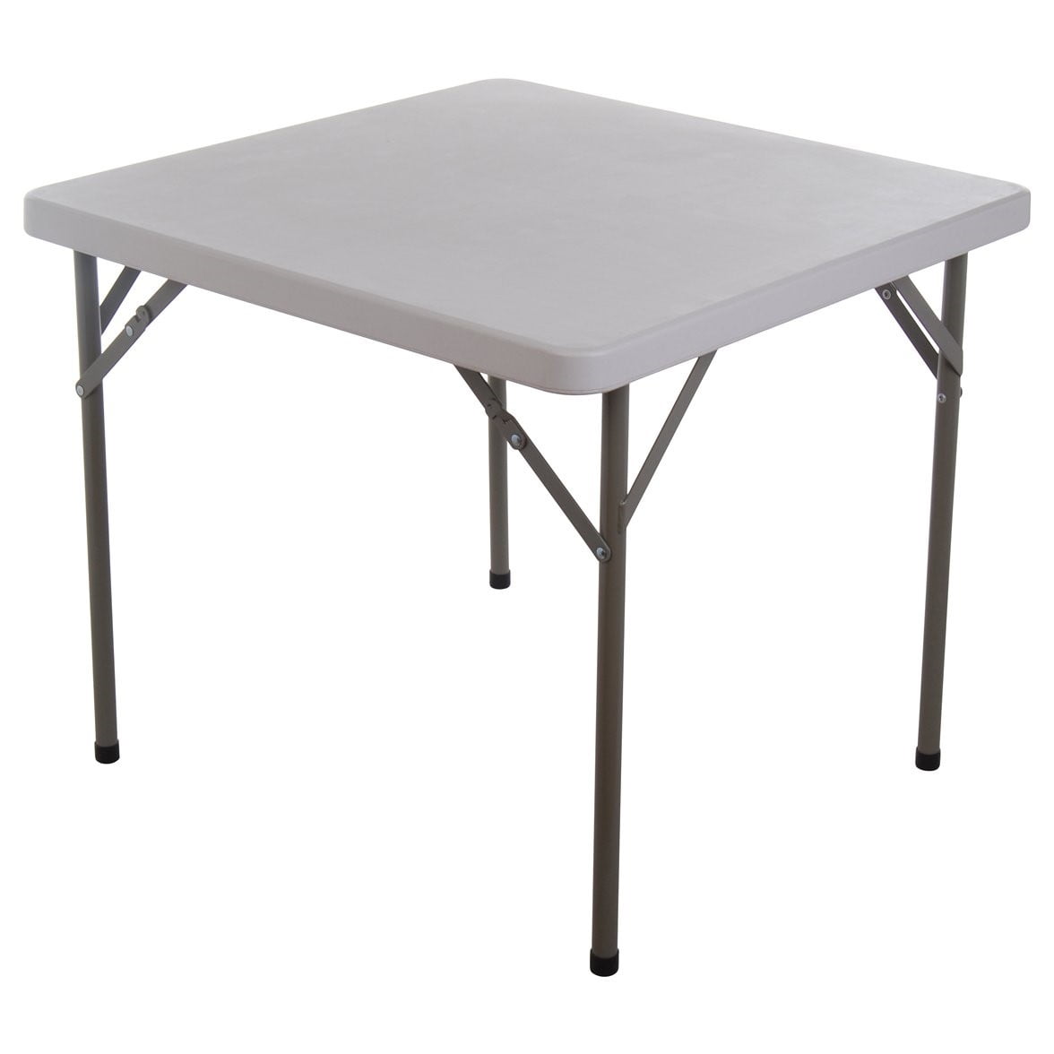 Homcom 02 0005 34 In Square Multipurpose Plastic Folding Table