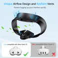thumbnail image 4 of Funda de almohadilla facial VR para Meta/Oculus Quest 3S Hanpusen, 4 of 9