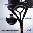 thumbnail image 3 of Casco de Protección Kingsports Talla M Scooter Patín Del Diablo Bicicleta Negro G, 3 of 8