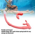 thumbnail image 3 of Archillle El Snorkel, El tubo de snorkel de Buceo de aliento con válvula de dreneze unidireccional adecuada para nadar en snorkel, 3 of 7