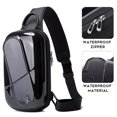 thumbnail image 1 of Mochila Cruzada Bange Espacio para iPad Tablet 9" audífonos, billetera y libros. Material resistente al agua Modelo BG-7353 Bange  BG-7353, 1 of 21