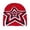 Red, variant on Fashion England Style Knitted Five Pointed Star Personality Versatile Elastic Warm Pullover Men And Women Cold Hat Red