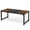 Rustic Brown, variant on GVN Computer Desk, Study Writing Table,Simple Conference Table, Rectangular Meeting Table Computer Desk,Rustic Brown
