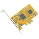 thumbnail image 4 of PCIE to AV 878A Video Capture Card PCIE Surveillance HD Image 640x480 2 PORTS AV Svhs Terminal Conne, 4 of 5