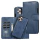 thumbnail image 1 of KAIYANG Para iPhone 14 Plus Funda de TPU interior con absorción magnética + Funda de cuero PU Cartera Estuche para teléfono retro mate Estilo F iPhone 14 Plus Azul oscuro, 1 of 5