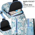 thumbnail image 3 of Crossbody Sling Backpack for Women Men Cute Ocean Life Turtle Shoulder Sling Crossbody Casual Chest Bag for Travel Sports Running Hiking, 3 of 5
