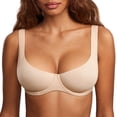 thumbnail image 1 of Sostén DOBREVA Balconette sin Relleno con Aros Talla Grande Beige 38F, 1 of 6