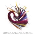 thumbnail image 2 of 1 Ensemble Perruque Postiche Femmes Filles Enfants Cadeau Accessoires de Décoration Cheveux Postiche, 2 of 8