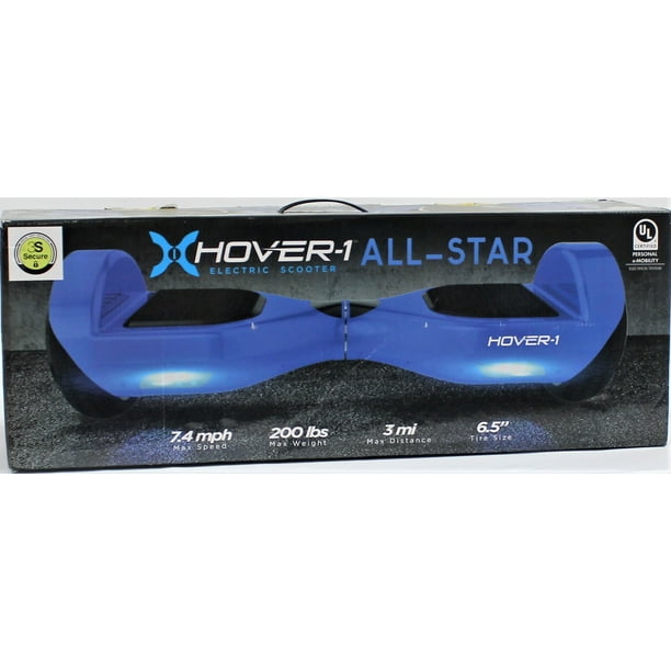 Hover1 Allstar UL Certified Electric Hoverboard w/ 6.5in LED Wheels