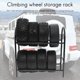 thumbnail image 3 of Rc Metal Car Tire Shelf Tires Rack, negro Afortunado Sencillez, 3 of 5