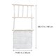 thumbnail image 2 of Hair Clip Storage Bag Wall Mounted Sundries Storage Holder for Kitchen White Wood Fabric 1Set, 2 of 5