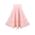 thumbnail image 6 of Girls Dress Pink Solid A-line Vintage Puff Sleeve Spring Summer 4 Years, 6 of 8