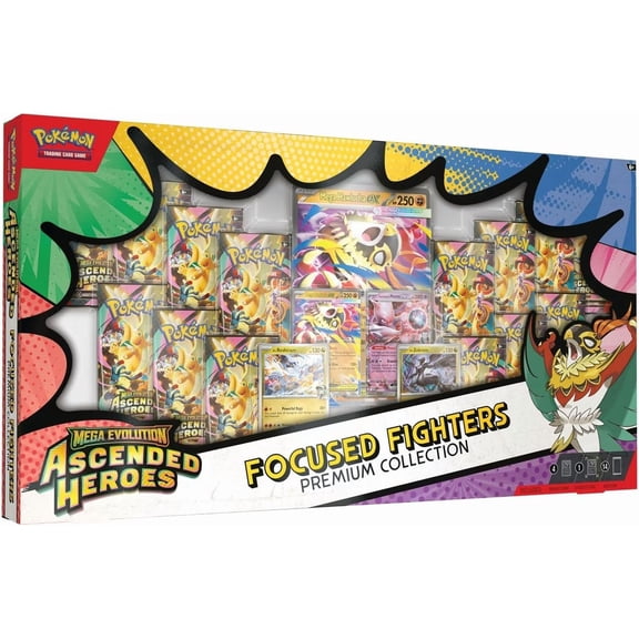 Pokémon TCG Mega Evolution Ascended Heroes Focused Fighters