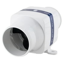 Five Oceans In-Line Bilge Blower, Boat Engine Blower, for 3-Inch Interior Diameter Vent Hose, 12-Volt, 130 CFM FO-4333