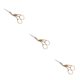 thumbnail image 1 of Scienceny Tijeras de costura de moda y duraderas para bordado y costura Tijeras de bordado Fácil de grúa Tijera de oro Type1 NO1, 1 of 6