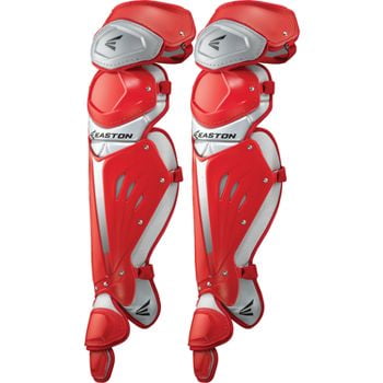 UPC 885002300347 product image for Easton Mako youth baseball catchers gear leg guards Red 12.75