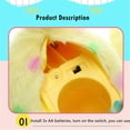thumbnail image 3 of Juguete de gallina ponedora de huevos de Pascua con huevos, huevos de Pascua que caen gallina bailando y cantando pollo de peluche animales de peluche interactivos, 3 of 5