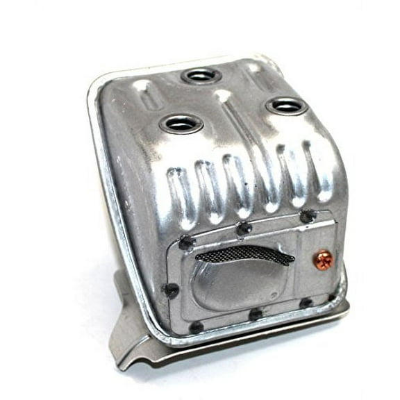 Genuine OEM Husqvarna Muffler Kit for 132, 455, 455, 460, 465 Chainsaws / Replaces 505416202, 537251501, 537251502 / 575743002