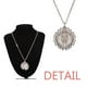 thumbnail image 3 of Soy de Mongolia Collar de girasol collar collar collar colgante, 3 of 3