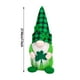 thumbnail image 2 of Decoraciones De Gnomos Para El Día De San Patricio Gnomos Verdes Adornos De Mesa Para El Hogar Para El Día De San Patricio Irlandés, 2 of 3