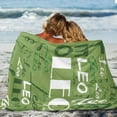 thumbnail image 4 of AISENIN Personalized Name Blanket Personalized Blanket for Adult Kids with Name Personalized Throw Blanket for Christmas New Year Birthday Gifts, 4 of 5