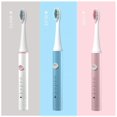 thumbnail image 5 of Cepillo de dientes eléctrico sónico para adultos Jianpai, color azul y rosa, modo de 5 velocidades, carga USB, IPX7, resistente al agua, 5 of 5