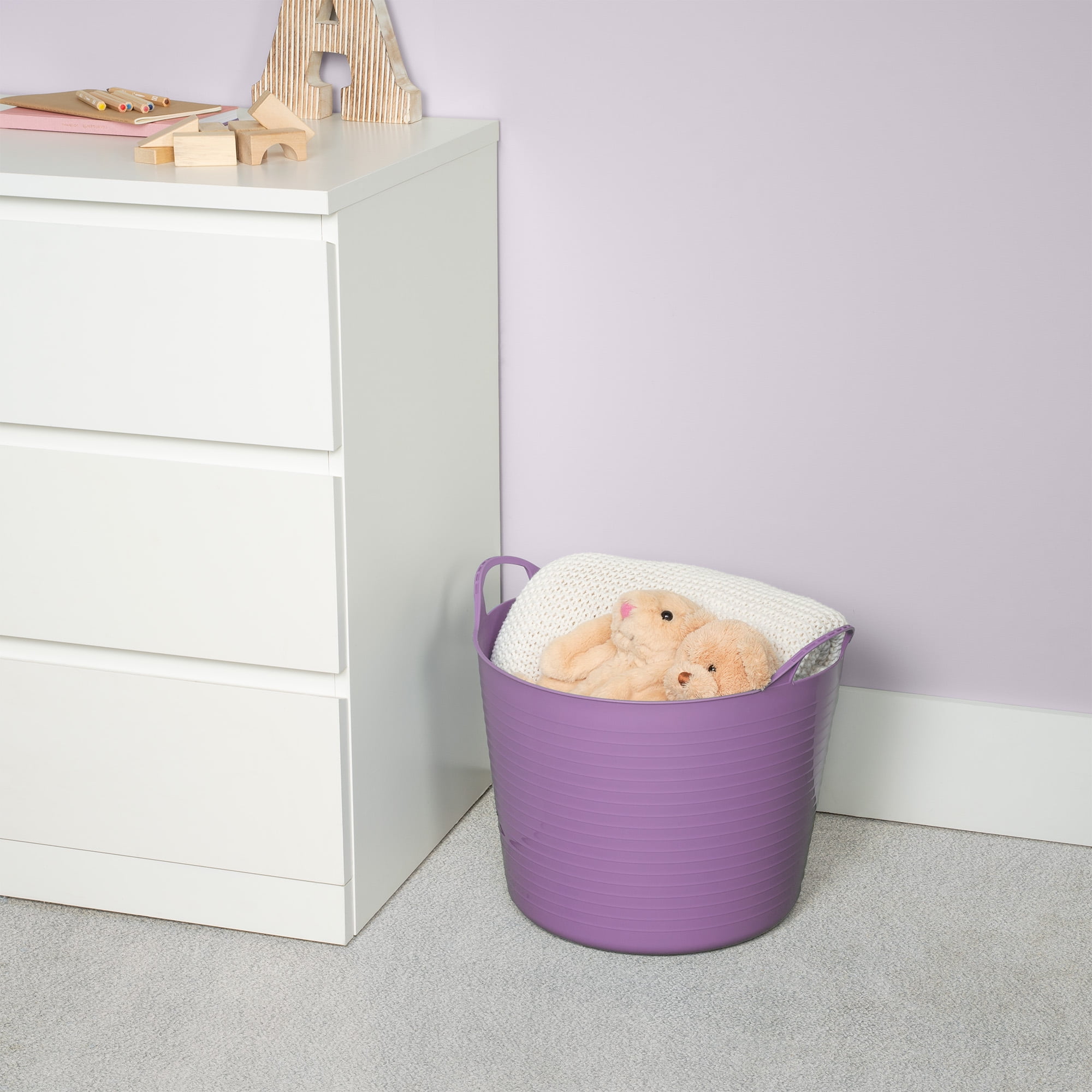 Neatfreak Kids bac flexible avec poignées, Panier de rangement en plastique