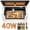 LX2 40W Basic Set, variant on LaserPecker LX2 All-in-One Desktop Laser Engraver Cutter, 20W, 19.7" x 12" Working Area, 1000mm/s High-Speed