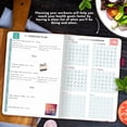 thumbnail image 7 of Clever Fox Weekly Meal Planner - Weekly & Daily Meal Prep Journal with Shopping and Grocery Lists for Menu Planning, Healthy Diet & Weight Loss Tracking, Lasts 1 Year, Undated , A5 - Rose Gold, 7 of 7