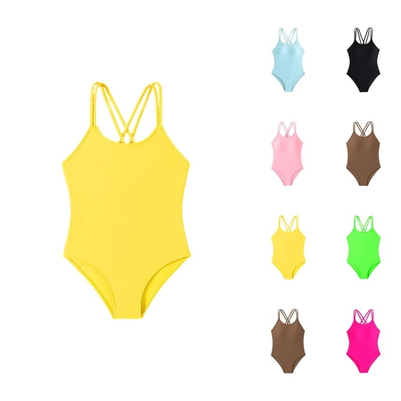 Long Sleeve UPF 50 Rash Guard Swimsuit, 3-12T Girls 2-Piece Bathing Suit with Skirt and Shorts for Beach Pool Sun Protection