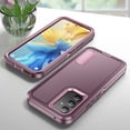 thumbnail image 2 of For Samsung Galaxy A54 Military Grade Dual Layer Shockproof Phone Case Build With Kickstand Dustproof Drop Proof Protective Cover for Galaxy A54 5G 6.4"(Purple/Pink), 2 of 8
