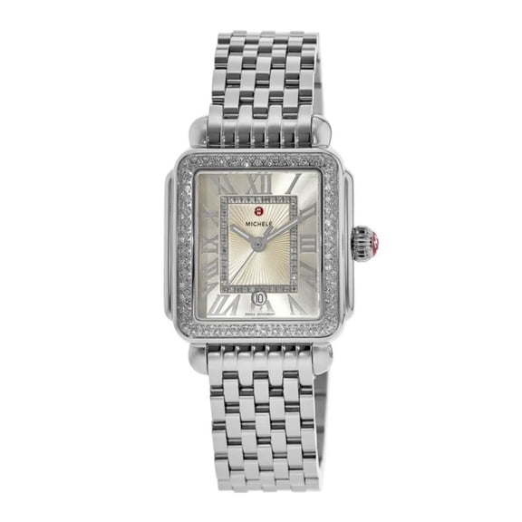 Michele Deco Madison Women's Diamond Quartz Watch MWW06T000165