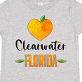 thumbnail image 4 of Inktastic Clearwater Florida Orange in Heart Boys or Girls Toddler T-Shirt, 4 of 5