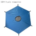 thumbnail image 3 of Trampoline Canopy 8ft 10ft 12ft 14ft 16ft Sun Easy To Install Protective Trampoline Shade Accessories for Outdoor Backyard, 3 of 3