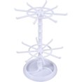 thumbnail image 1 of Double Layer Rotating Jewelry Display Stand, Jewelry Racks Holder Detachable Jewelry Organizer Necklaces Earrings Display Rack(E), 1 of 8