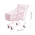 thumbnail image 2 of Mini Shopping Cart Sundry Storage Small Shopping Cart Photo Prop Shopping Cart, 2 of 6
