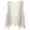 Beige, variant on Women Open Stitch Cardigan Boho Sleeveless Hippie Summer Hollow Out Solid Crochet Vest (Green, One Size)