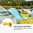 thumbnail image 4 of CTIRCHIU 3Pcs Yellow Reflective Camping Tent Rope Durable Windproof Tent Guyline Accessories, 4 of 5