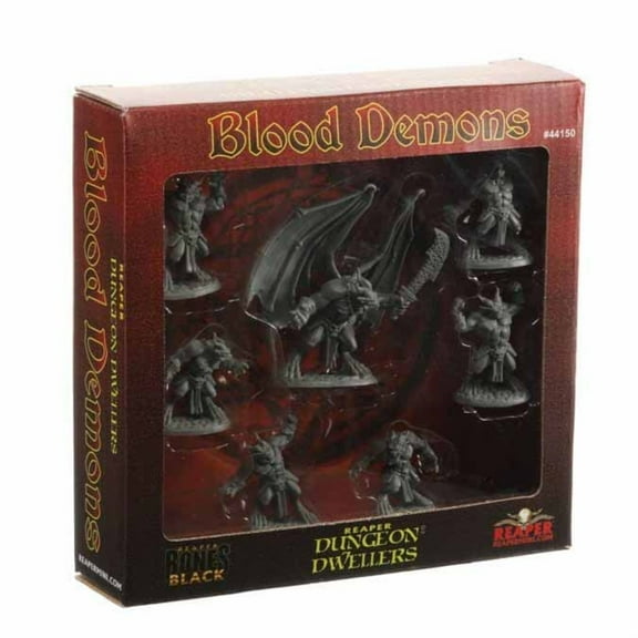 Blood Demons Boxed Set Miniature 25mm Heroic Scale Figure Bones Black Reaper Miniatures