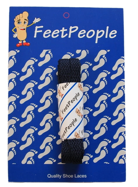 FeetPeople Flat Shoe Laces, Teal, 72 