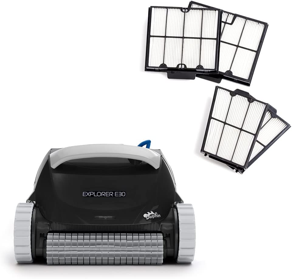 Dolphin Explorer E30 Robotic Pool Vacuum Cleaner with WiFi Control