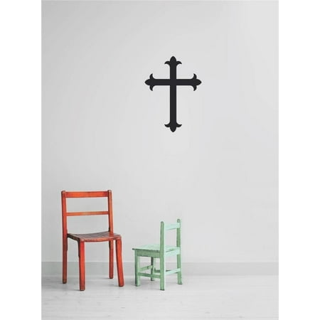 - Custom Wall Decal Custom Cling Transfer : Cross Diagram Wall Decal Sticker Size : 8 Inches X 8 Inches -
