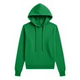 thumbnail image 5 of WTXUE Oversized Hoodies Sweaters for Women Long Sleeve Lightweight Sweatshirts Drawstring Pullover Tops Casual Loose Comfortable Soft Basic Base Layers Tops Trendy Fall Outfits Winter Clothes Green M, 5 of 8