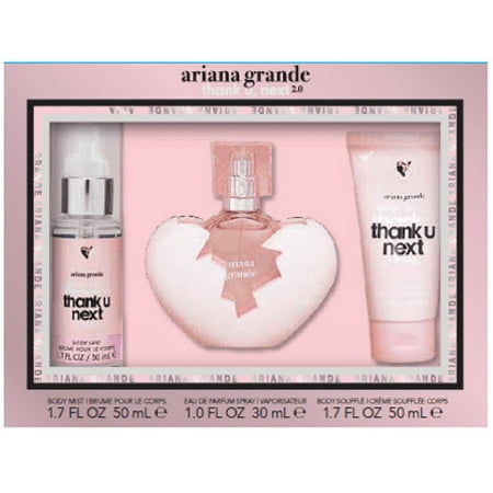 Ariana Grande Thank U Next Perfume Gift Set For Women, 3 Pieces